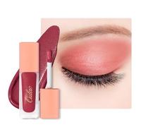 Oulac Ombretto Liquido Opaco Rosso - Base Ombretto Liquido | Trucco Occhi Liscio e Miscelabile, Resistente alle Pieghe, Vegan, Cruelty-Free-SA05.