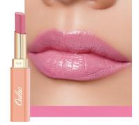 Oulac Rossetto Nutriente Rosa - Nutri e Ammorbidisci le Labbra, Texture Idratante, Lip Care, Idrata e Rimpolpa le Labbra Secche, Vegan, 07 First Love