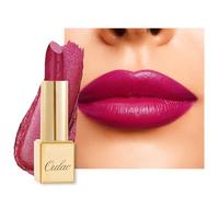 OULAC Rossetto Opaco Finitura Metallica, Matte Rossetti Rosa Magenta Glitterato Idratazione e Lucentezza a Lunga Durata per le Labbra, Texture Fine Colore Intenso, 4,3g (GM15) She's A Lover