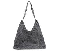 OuLi Store Borsa a Tracolla in Denim da Donna,Borsa a Mano in Jeans Grandi Borse A Tracolla Leggera Borsa Hobo Borsa Retrò