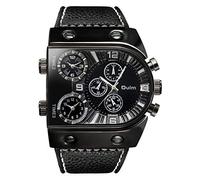 Oulm CH164 Orologio da uomo Steampunk con scheletro meccanico automatico in lega di acciaio inossidabile