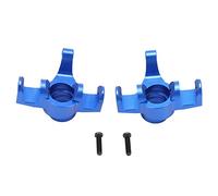 Oumefar 1 Paio di Pesi leggeri Fuso a Snodo in Metallo Anteriore in Alluminio RC per Parti di Aggiornamento per Auto HBX 16889 1/16 RC Blu