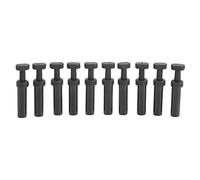 Oumefar 100 Pezzi di Raccordo Push to Connect, Tappi di Chiusura Pneumatici Stile Tappo in Plastica, Accessori per Tappi Pneumatici Industriali, per Tubi da 6 Mm 6 Mm