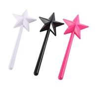 Oumefar 3 Pezzi Bacchetta Magica Sale, 18x7x3 Cm Bastone Magico a Forma di Stella Dispenser di Spezie Riutilizzabile per Condimenti per L'arredamento della