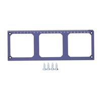 Oumefar 86 Modello di Presa Dell'Interruttore di Tipo, Guide di Taglio a 3 Fori in Lega di Alluminio, Maschere di Uscita Elettrica per, Piastre di Interruttore, Ritagli di Box di Bande