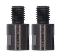 Oumefar Adattatore di Smerigliatrice Angolare 2pcs, Convertitore Filo in Acciaio CVR M10 M14, Connettore di Interfaccia Femmina a Maschio per Pad di Lucidatura a Bit per Trapano (M10 a M14)