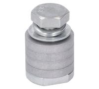 Oumefar Adattatore per Macine Angolare Al Grooving della Macchina, Larghezza dello Slot Regolabile, Accessorio per Strumenti Adapter Convertitore di Smerigliatrice Angolare (M10)