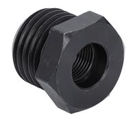 Oumefar Adattatore per Mandrino per Tornio per la Lavorazione del Legno 45 Adattatore per Paletta Filettata di Precisione per Costruzione in Acciaio per Tornitura e Foratura del Legno