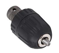 Oumefar Adattatore per Mandrino per Trapano Elettrico con Morsetto a Serraggio Manuale per Conversione Chiave Elettrica, Serraggio da 0,8-10 Mm, Materiale in Acciaio Resistente