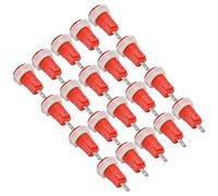 Oumefar Adattatore per Morsetto a Banana in Ottone, Tipo di Saldatura, Terminale di Messa a Terra per Connettore a Banana 4 Mm, Confezione 20 Pezzi (#1)