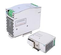 Oumefar Alimentatore Switching BERM Durevole 12 V Compatto con Protezione da Sovraccarico per Uso Industriale Lega di Alluminio 55,5 X 125,2 X 100 Mm
