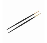 Oumefar Bacchette in Acciaio Inossidabile con Punta Antiscivolo (#1) | Materiale durevole e antiruggine, finitura placcata sotto vuoto, comodo per cenare
