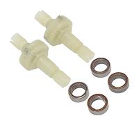 Oumefar Ball Differential, 2pcs Lightweight RC Car Sturdy Differential Replacement for Wltoys 284010 284161