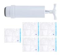 Oumefar Borsa di Protezione del Filamento Conservazione Sigillata Efficiente per Parti della Stampante 3D con Estrattore per Pompa D'aria, Confezione da 5, Adatta per la Conservazione del Filamento