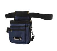 Oumefar Borsa per Attrezzi in Vita, Borsa per Attrezzi con Tasca Multifunzionale Regolabile per Cintura per Elettricista, in Tessuto Oxford, 26 Cm X 15 Cm X 5 Cm