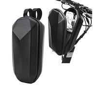 Oumefar Borsa per Borsetta Scooter, capacità di Stoccaggio Anteriore con Guscio Duro Impermeabile 4L per Scooter Elettrici Bici da Montagna in Pelle Sintetica