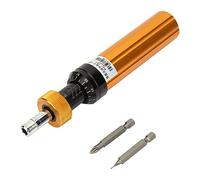 Oumefar Cacciavite Dinamometrico Preimpostato, Utensile Portatile Regolabile in Acciaio Legato da 1-6 N.m, con Punte Esagonali