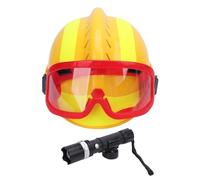 Oumefar Casco di Salvataggio Search di Salvataggio di Salvataggio di Sicurezza Alte Alte PC Elmetto Regolabile con Design Riflettente Leggero per i Siti di Costruzione Mineri Oil Worker (Giallo)