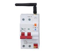 Oumefar Circuito di Misurazione Intelligente Disjactor 2P 63A Interruttore Circuito Intelligente per Sicurezza Elettrica e Energia di Rame in Rame per la del PC (AC230V)