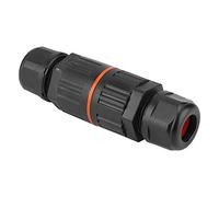 Oumefar Connettore Scatola di Giunzione Impermeabile IP68 per Cavo Elettrico Lampada Esterno, Connettore Rapido Ignifugo a 2 Pin per Alimentazione, Rete, Grado di impermeabilità IP68 (Dotato di