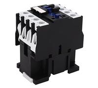 Oumefar Contattore AC 380V 25A Bobina in Rame 3P Normalmente Aperto Contatto in Argento Regolatore per Interruttore di Circuito per Controllo di Alimentazione di Apparecchi Elettrici