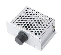 Oumefar Controller Motore PWM 1200 W con Manopola di Regolazione Continua della velocità, Regolatore di velocità Motore DC9 ~ 60 V 20 A per Ferro Stiro Piccolo Ed Elettrico