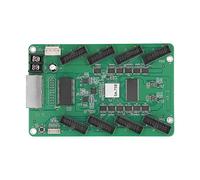 Oumefar Controllo Display LED, Ricevitore Modulo Scheda Ricevente Schermo LED Scheda, 8 HUB75 192 X 1024 PWM 3840Hz 65536 Livelli di Grigio DC3,3-6V con Spazio di Archiviazione da