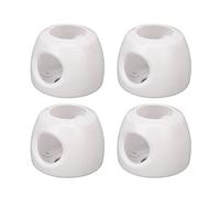 Oumefar Coperture 4 Manopola per Porte per Bambini Set per il Bambino Anti -collisione Elder Anti -collisione Coppa di Sicurezza Rotonda per la Maniglia della Porta a Sfera, per i