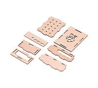 Oumefar Custodia Protettiva in Faggio 4 con Raffreddamento per Uso Portatile Compatibile con 4B Tutti i Modelli