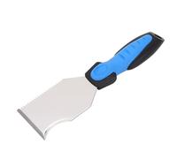 Oumefar Cutter di Stucco Multi -funzione, Strumento di Raschietto di Vernice 2 in 1 con Impugnatura Comfort, Spatola in Metallo Professionale per la Riparazione delle Pareti