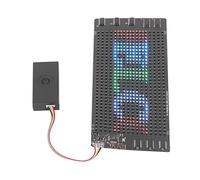 Oumefar Display Programmabile Luminoso con Insegna LED a Scorrimento per pubblicità, Controllo per Promozione del Negozio, Pannello USB Flessibile