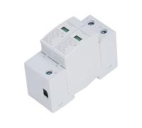 Oumefar Dispositivo di Protezione Contro le Sovratensioni, Protettore di Tensione Affidabile per Scatola di Distribuzione, Indicatore Chiaro, Facile Installare per Uso Domestico (2P 275V)