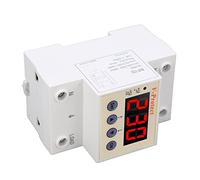 Oumefar Dispositivo Regolabile di Grandi Dimensioni per Protezione da Sovratensione per Apparecchi Elettrici AC 220V Sicuro e Ritardante di (40A)