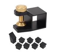 Oumefar DovetAil Rail Gain Alluminio Magnetico Magnetica 90 Gradi Angolo Destro Strumento di Lavorazione del Legno di Taglio per Lavoro per Legno Professionale e Amatoriale Apertura di