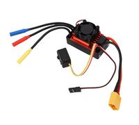 Oumefar ESC Senza Spazzole 60A per Motore di Auto RC 1/10 con Ventola di Raffreddamento, Impermeabile e Antipolvere, Ottimo per Camion per Percorsi Brevi, ESC Senza Spazzole 2-3S per Corse Fuoristrada