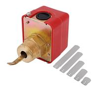 Oumefar Flussostato Dell'acqua in Ottone Regolatore di Flusso Regolabile Collegamento Filettato NPT per Sistemi di Trattamento Dell'acqua Aria Condizionata Centralizzata