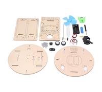 Oumefar Gioca Al Robot Aspirapolvere per Bambini Simpatico Kit Educativo di Assemblaggio Scientifico Realizzato in Legno di Faggio con Caratteristiche Fai-da-te e Funzione di Pulizia Rapida