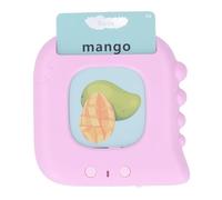 Oumefar Giocattolo di Schede Flash Parlanti con 112 Schede Educative e Suoni per Dispositivo di Apprendimento Portatile per Bambini