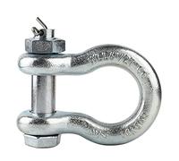 Oumefar Grillo di Ancoraggio Tipo Ad in Acciaio Legato per Carichi Pesanti per Strumento Hardware di Sollevamento di Carico 2T, 3,25t, 4,75t, 6,5t Zincato per Operai Edili (6,5 t)