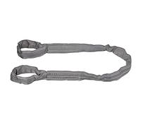 Oumefar Imbracatura di Sollevamento Rotonda Morbida, Design a Doppio Anello, Peso di Carico Ad Alta Resistenza 4T, Cinghie Ad Anello PES di Larghezza 85 Mm per Porte di Trasporto Grigie (#1)