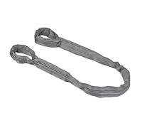 Oumefar Imbracatura di Sollevamento Rotonda Morbida, Design a Doppio Anello, Peso di Carico Ad Alta Resistenza 4T, Cinghie Ad Anello PES di Larghezza 85 Mm per Porte di Trasporto Grigie (#2)