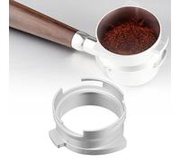 Oumefar Imbuto Dosatore Portafiltro caffè da 54 Mm Imbuto Dosatore in Lega di Alluminio per Accessori per Macchina da caffè Express Pro Touch Bambino Infusore Temp Pro (Argento)