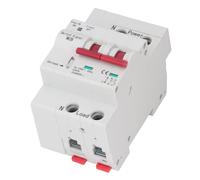 Oumefar Interruttore a Circuito in Miniatura 2p Controllo Passivo Attivo Intelligente 230V PC Ritardanti di per Fabbriche Domestiche e Uso Commerciale (63a)