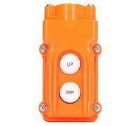 Oumefar Interruttore a Pulsante per Gru Stazione di Controllo Durevole per Controller Pendente di Sollevamento Gru per il Controllo Remoto delle, Guscio in ABS con Manicotto di Giunzione