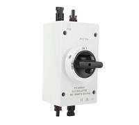 Oumefar Interruttore Isolatore CC Surco del Pannello Solare IP66 Tensione Classificata 1000 V Waterproof 1 per Il Fotovoltaico per Materiale PC 250x100x80mm (20A)