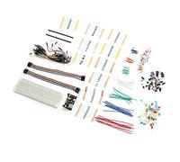 Oumefar Kit di Componenti Elettronici Fai-da-te Set di Moduli Definitivi per Principianti 140 Pezzi con Breadboard e Scatola di Immagazzinaggio