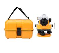 Oumefar Livello Ottico Automatico 32X, Strumento Autolivellante Indicatore di Livello Automatico Strumento di Misura Ingegneristico per Indagini Edilizie Minerarie 20,8x10,5x16,3 Cm