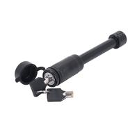 Oumefar Lucchetto per Gancio di Traino con Chiavi, Resistente, Diametro 5/8 Pollici, Perno Lungo 3 1/2 Pollici, Antifurto, Resistente alle Intemperie, in Lega di Zinco per Camion, Auto