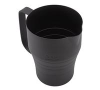 Oumefar Milk da 900 Ml di Tazza di Frode, Beccuccio Affusolato Addensato in Acciaio Inossidabile per Latte a Vapore Crema di Latte a Vapore Misurare il Liquido per Casa Cafe Kitchen