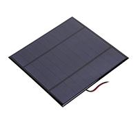 Oumefar Mini Caricatore a Pannello Solare Ad Alto Tasso di Conversione da 4,5 W per Caricatore Solare da Esterno, Pannello in Polisilicio, Cella Antivento e Resistente Alla per Caricabatterie